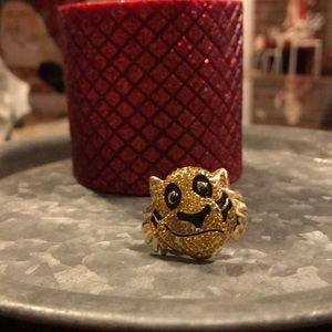 Rhinestone Rajah ( from Aladdin) adjustable ring